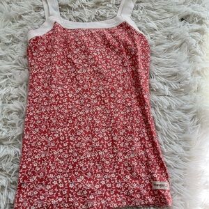 Billabong Wrangler Floral Fitted Tank Top